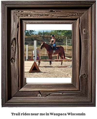 trail rides near me in Waupaca, Wisconsin